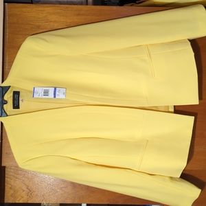 Evan Picone yellow blazer